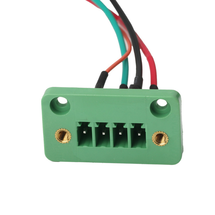 DFK-MC JL15CDGV-3.81 4Pin a MX1.25-12Pin y UL Lobel a través de los bloques terminales de la pared