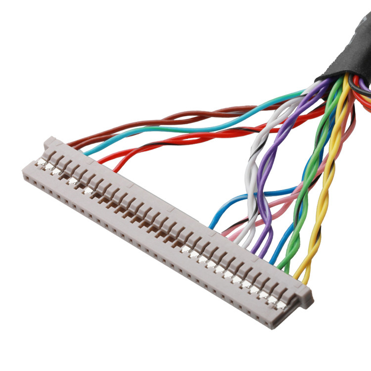Cable de placa base LCD JAE FI-X30HL 30P a DF14-30P y conectores de cable combinados JST ERH-7P