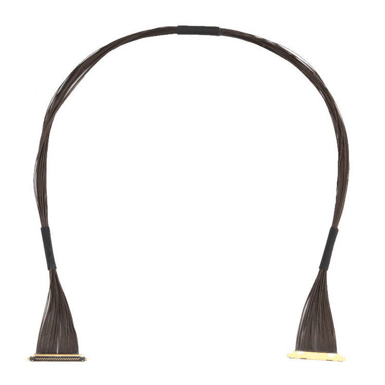 IPEX CABLINE®-UX II 40P UL11130 46AWG Grupo de cable microcoaxial I-PEX 20531-040t-02 IDC Formando OEM/ODM