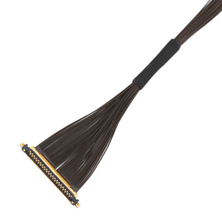 IPEX CABLINE®-UX II 40P UL11130 46AWG Grupo de cable microcoaxial I-PEX 20531-040t-02 IDC Formando OEM/ODM