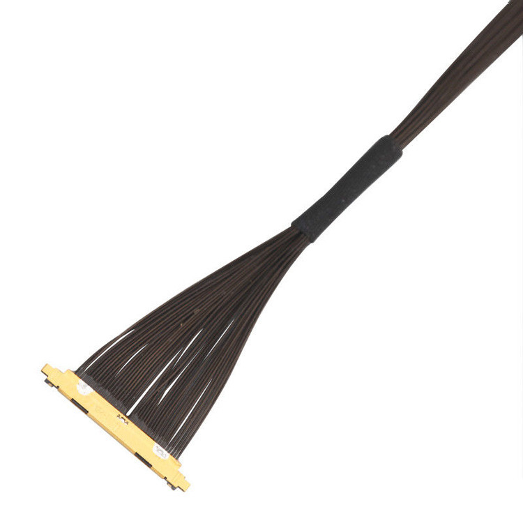 IPEX CABLINE®-UX II 40P UL11130 46AWG Grupo de cable microcoaxial I-PEX 20531-040t-02 IDC Formando OEM/ODM