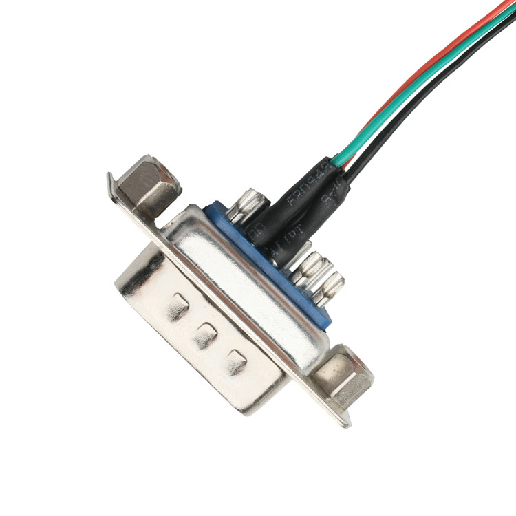 Conjunto de cable DB 9P LVDS D-SUB-9P Soldador masculino a MX1.25mm Conector de cable 4Pin OEM / ODM