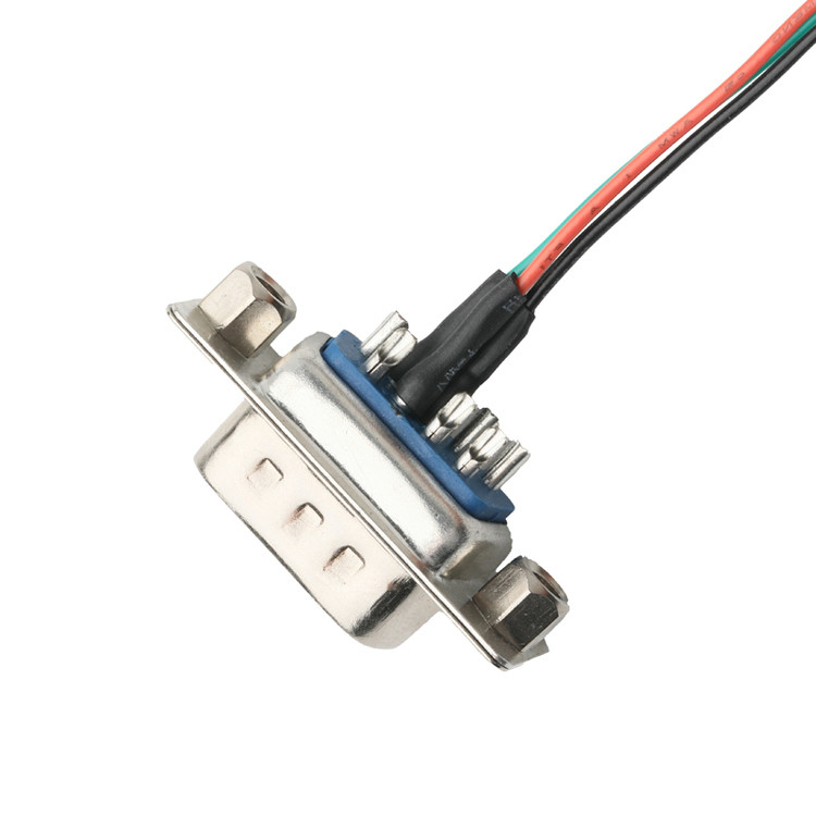 Conjunto de cable DB 9P LVDS D-SUB-9P Soldador masculino a MX1.25mm Conector de cable 4Pin OEM / ODM