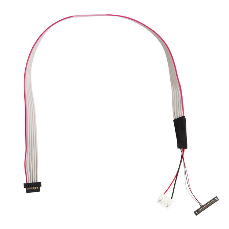 El conjunto de cable LVDS con un tono de 1,0 mm y 32AWG, utilizando el conector LCD  DF13-20DS-1.25C