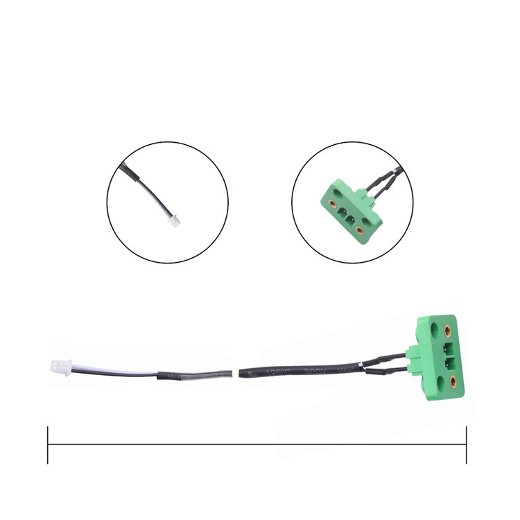 Un cable LVDS personalizado con certificación UL, con un ancho de 1,25 mm y 2 pines, diseñado para aplicaciones LCD LVDS