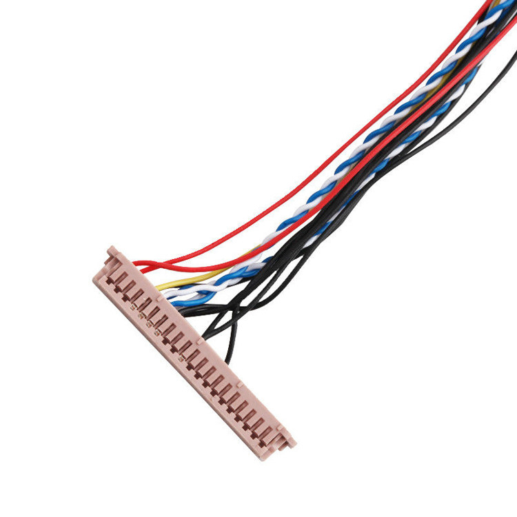 ISO14001 Ensamblaje de cables Lcd de LCD 20453-230T a PH2.0 PHR-6P 1255H-2