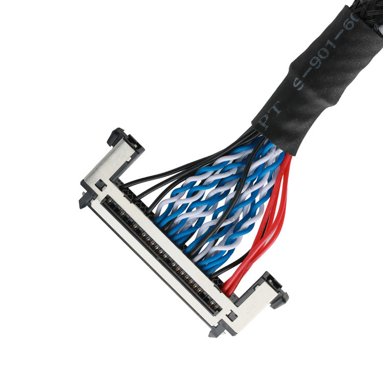 OEM / ODM Cable de alambre de longitud personalizada UL1061 30AWG desde JAE FI-RE51HL-51Pin hasta  DF13-40DS