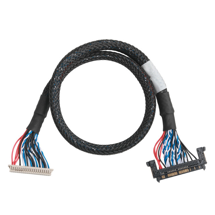 OEM / ODM Cable de alambre de longitud personalizada UL1061 30AWG desde JAE FI-RE51HL-51Pin hasta  DF13-40DS