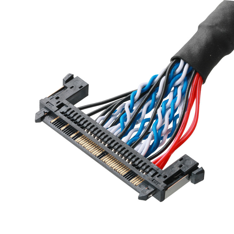 OEM / ODM Cable de alambre de longitud personalizada UL1061 30AWG desde JAE FI-RE51HL-51Pin hasta  DF13-40DS