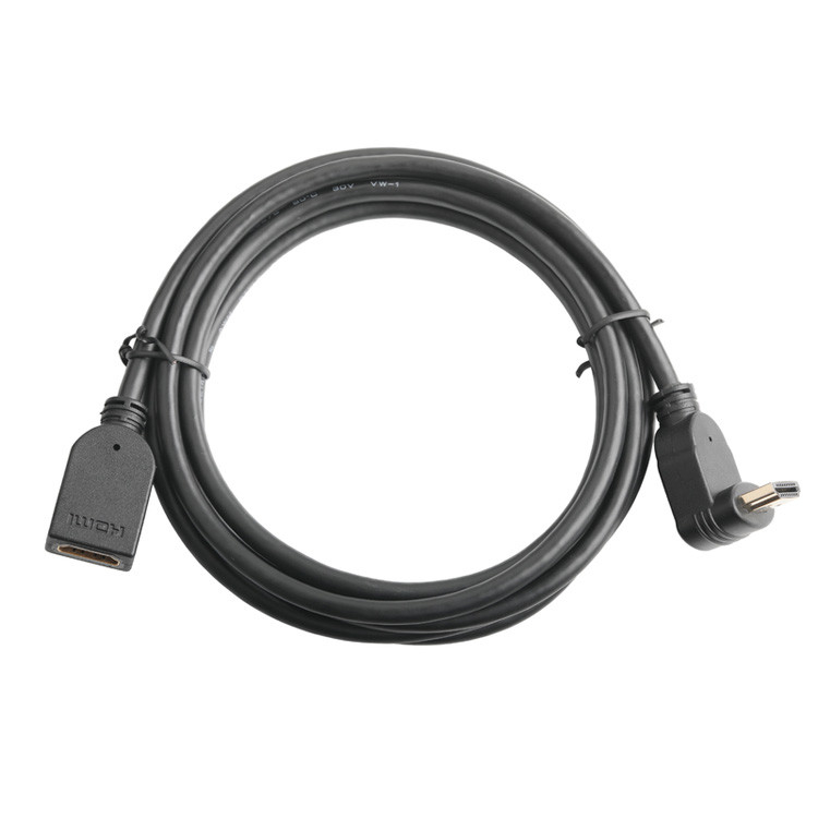 Conector de conector HDMI-A de 19 pin masculino a 19 pin femenino