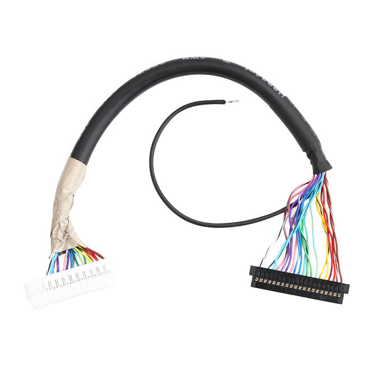 Los componentes de los cables LVDS microcoaxial de OEM/ODM JST PHDR-24VS a JAE FI-S20S