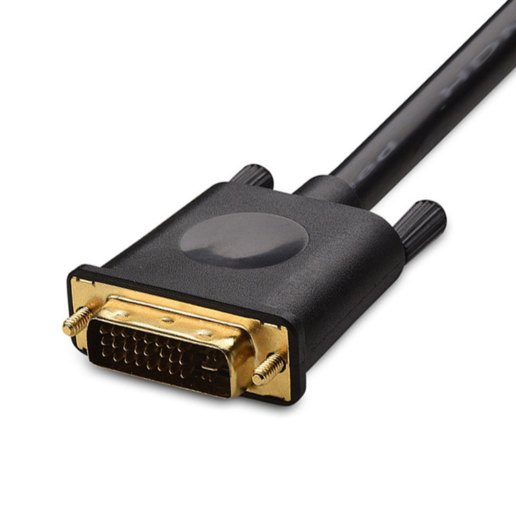 ROHS DVI-I 24 + 5 Pin para el cable VGA LVDS conector de ensamblaje LCD OEM / ODM