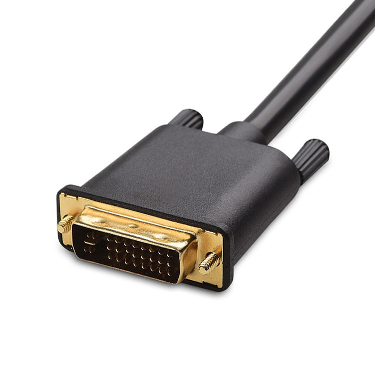 ROHS DVI-I 24 + 5 Pin para el cable VGA LVDS conector de ensamblaje LCD OEM / ODM