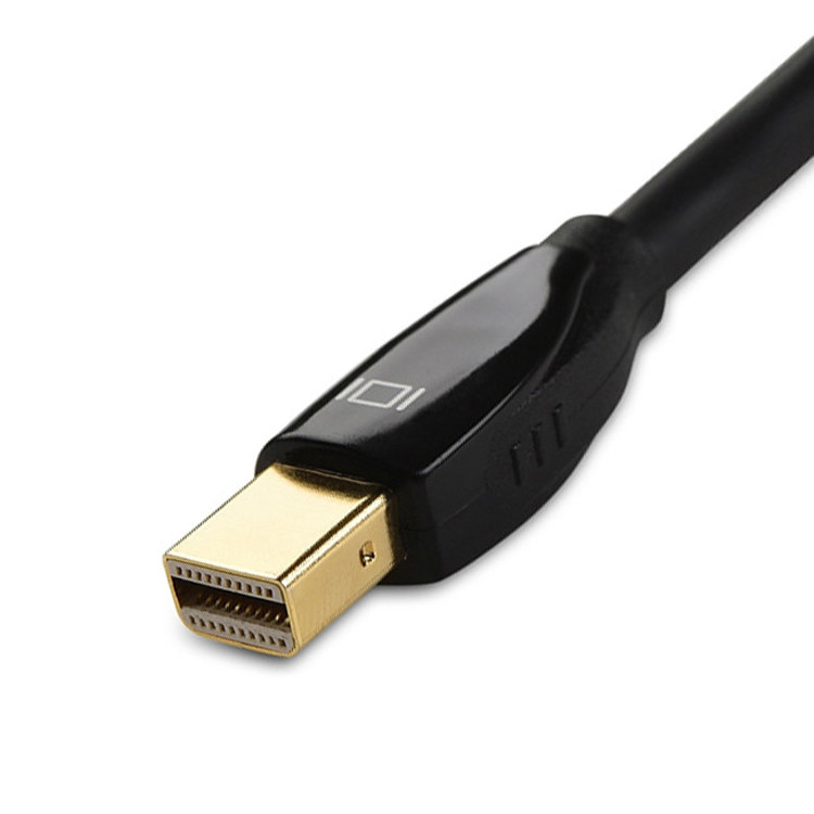 OEM / ODM Lvds montaje de cable Mini Displayport para Dvi 3 en 1 conector de adaptador