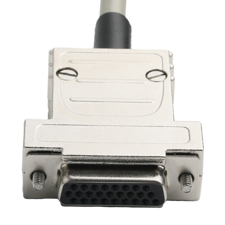 Hd D-Sub a Mdr Conector de conector de cable 14p*28 Awg Od 7.0mm Jack de PVC Beige