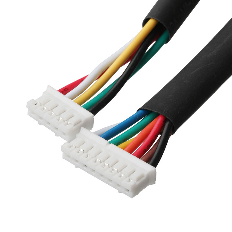 Ensamblaje de cable OEM/ODM con un ancho de 2,0 mm, que conecta los conectores JST PHR-14P a los conectores JST PHR-8P y JST PHR-5P