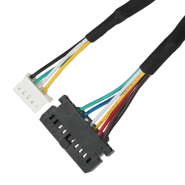 OEM/ODM Cable LVDS desde LHE PHSD 30P Pitch 2.0mm hasta A2545 20P Pitch 2.54mm, alambre UL1007 24AWG, color según el pin-out