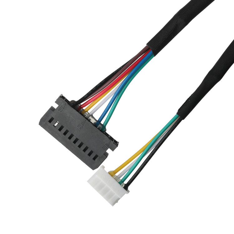 OEM/ODM Cable LVDS desde LHE PHSD 30P Pitch 2.0mm hasta A2545 20P Pitch 2.54mm, alambre UL1007 24AWG, color según el pin-out