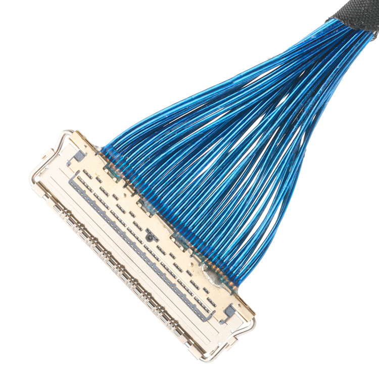 40P EDP Cable 20679-040T-01 0.4mm Tipo de apareamiento horizontal de inclinación Personalizar OEM / ODM ROHS