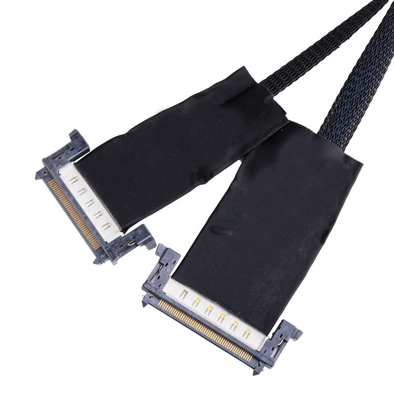 Conector OD 0.35m m del cable AWG40 de la informática de JAE Series Coaxial LVDS con ROHS