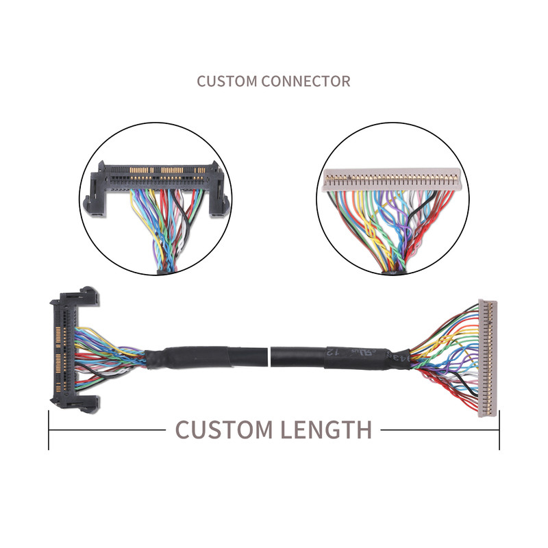 JAE F-RE51HL al conector de cable PLATEADO ORO de DF14-3032SCFA Lcd LCD TV