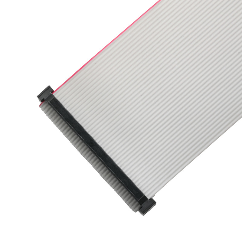 IDC FC-2*20P 40Pin Pitch de 2.54mm Negro PBT+G/F UL2651 28AWG IDC Cable de cinta plana de 1.27mm Pitch OEM/ODM