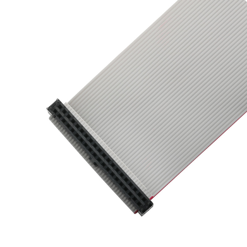IDC FC-2*20P 40Pin Pitch de 2.54mm Negro PBT+G/F UL2651 28AWG IDC Cable de cinta plana de 1.27mm Pitch OEM/ODM