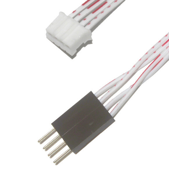 Conector Dupont de cable de cinta plana flexible de 4 pines para cable de modelo de helicóptero RC