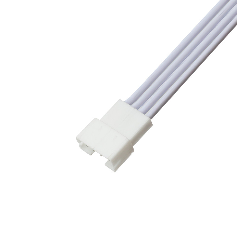 Conector LHE de 4 pines de cable de cinta plana flexible de macho a hembra para proyectos de audio de ingeniería electrónica
