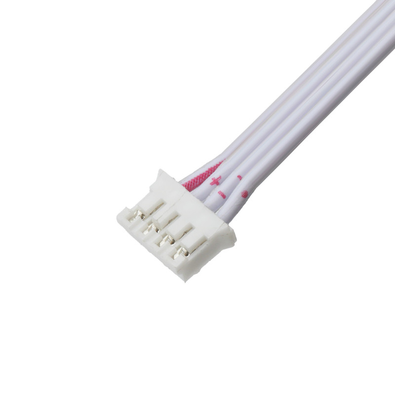 Conector LHE de 4 pines de cable de cinta plana flexible de macho a hembra para proyectos de audio de ingeniería electrónica