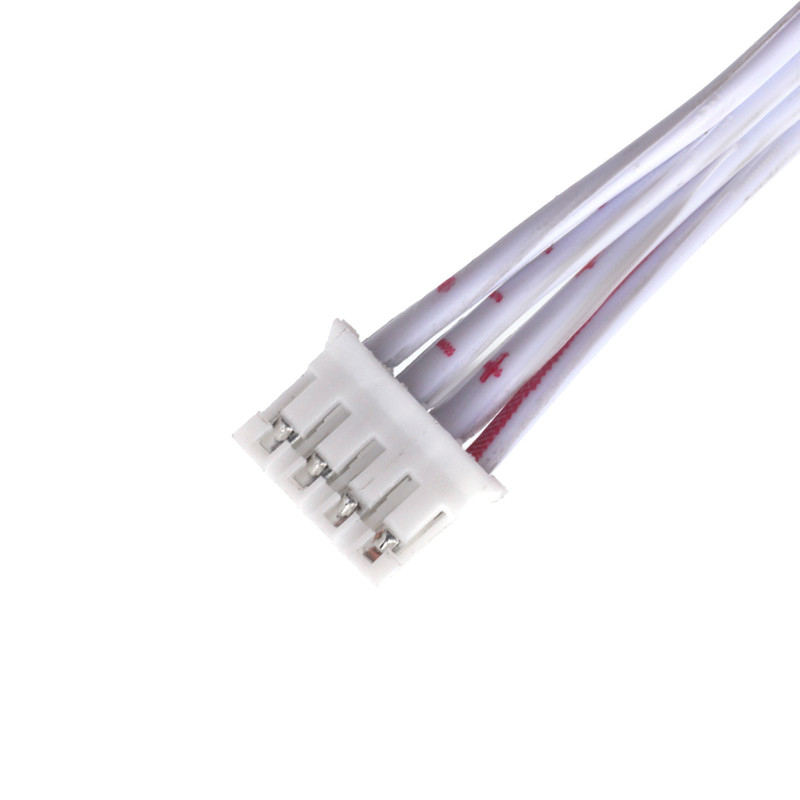 Conector LHE de 4 pines de cable de cinta plana flexible de macho a hembra para proyectos de audio de ingeniería electrónica