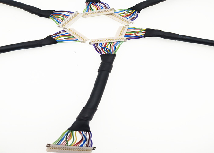 Asamblea de cable del conector LVDS de  DF19, 20 extensión Cablefor del Pin LVDS para el ordenador portátil