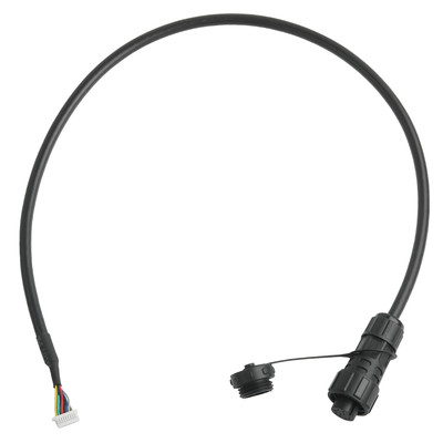 UL2464 24AWGX5C alambre impermeable M16 Femenino a la inclinación SH1.0 9P Cable de conector circular
