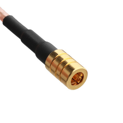 Conector de cable de bronce Brown Shield RG179 RF SMB- ((50ohm) a SMB-75 ((750hm) Conector