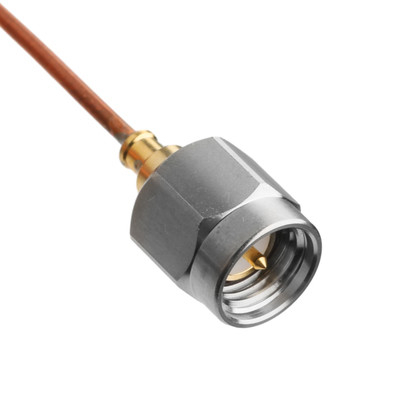 SR047 Conectores coaxial de RF semirrígidos VITA 67 SMPM con enchufe recta a SMA con enchufe recta masculina