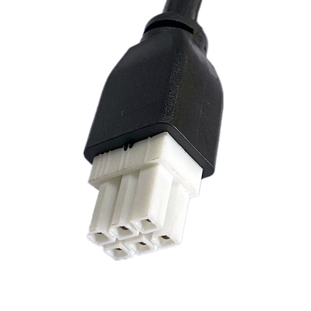 Cable de abertura de abertura de 4,2 mm UL2464 20AWG*6C OD6,4 mm NEGRO