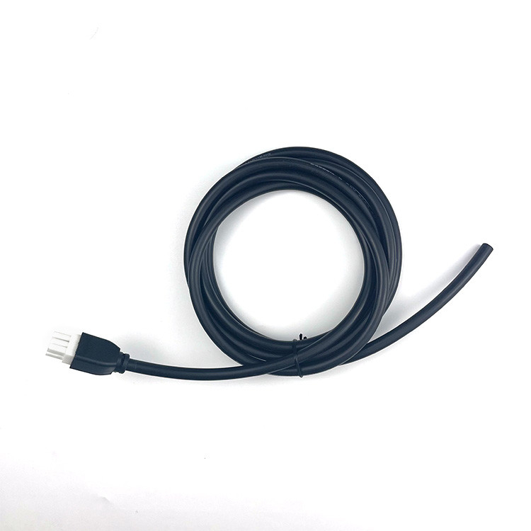 Cable de abertura de abertura de 4,2 mm UL2464 20AWG*6C OD6,4 mm NEGRO