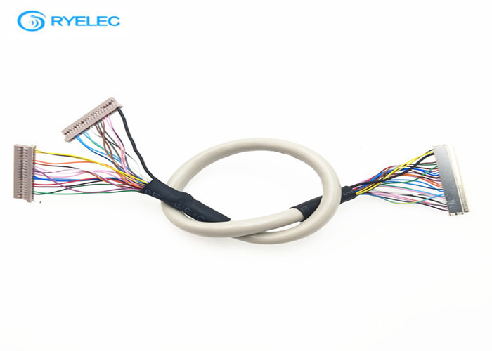 El AWG 30 protegió alrededor de Pin JAE FI-X30H del cable 30 de Y Lvds a 2* DF14-20S-1.25C
