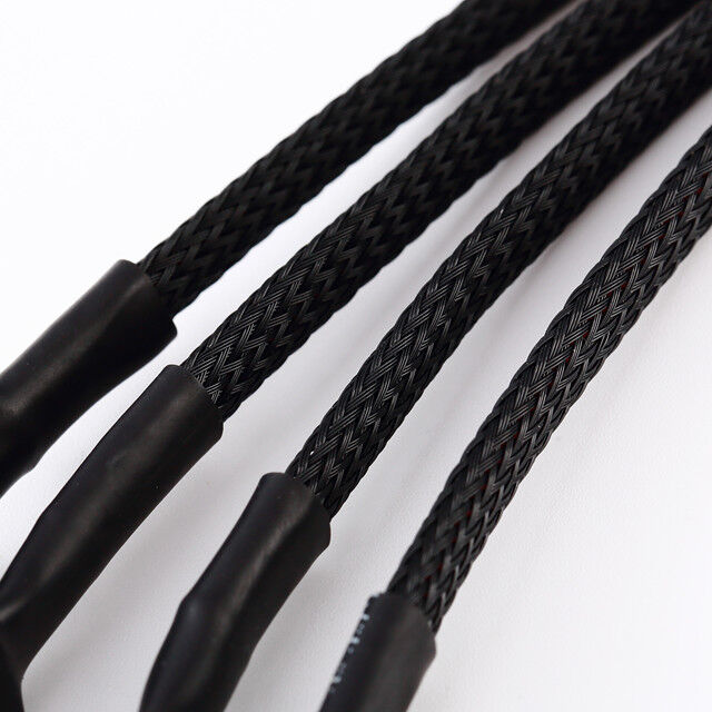 PWM Fan Splitter con conectores 4Pin de macho a ventilador y de 1 a 4 mujeres utilizando cable de PVC 22AWG