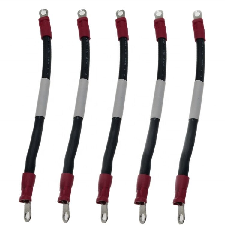 Conector M5 de terminal de acoplamiento de lugs bimetales aislados de 600V con longitud personalizable para aplicaciones electrónicas