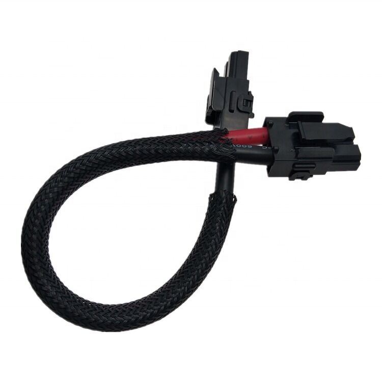 Arnés de cableado personalizado con conector Molex 428160212 de 2 pines y paso de 10 mm y cable de calibre 8 AWG