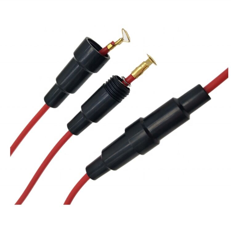 Portafusibles en línea de 5x20mm con cable 22AWG y clasificación de 250V para aplicaciones automotrices y marinas