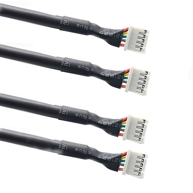 Arnés de cableado personalizado con cable de enchufe JST en longitud personalizada y múltiples opciones de conector con certificación ISO9001