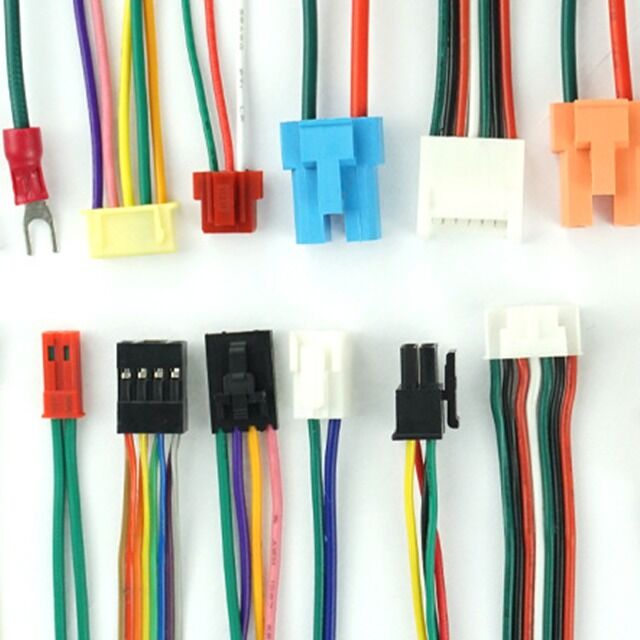 Arnés de cableado personalizado con cable de enchufe JST en longitud personalizada y múltiples opciones de conector con certificación ISO9001