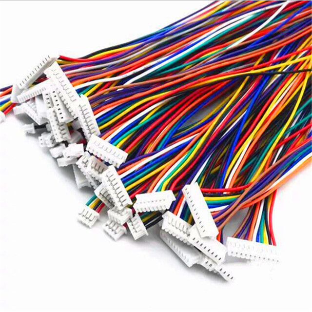 Ensamblaje de cable automotriz con arnés de cables personalizado con núcleo de cobre, longitud personalizable y conector JST/Molex