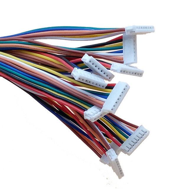 Ensamblaje de cable automotriz con arnés de cables personalizado con núcleo de cobre, longitud personalizable y conector JST/Molex