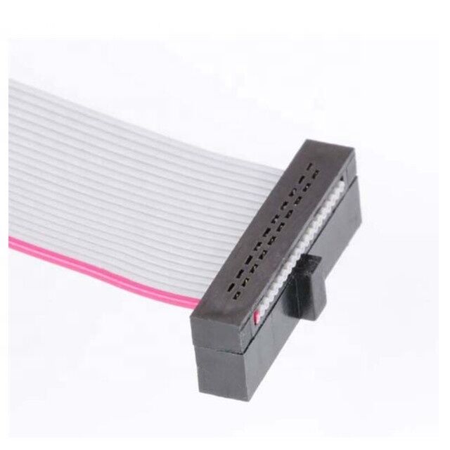 1.27mm Pitch 30AWG Conector IDC Revestido de Oro Flexible Cable de cinta plana para electrónica