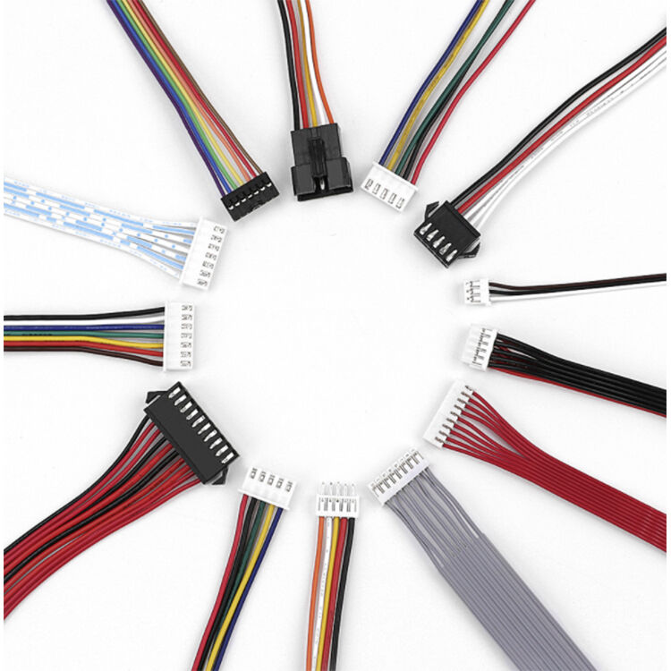 RY Cable Terminal Wire Harness Jst SH MX GH Zh Ph Eh Xh VH 2.54mm Pitch 2pin 3pin 4pin 5ppin 6pin 7pin 8Pin Connector
