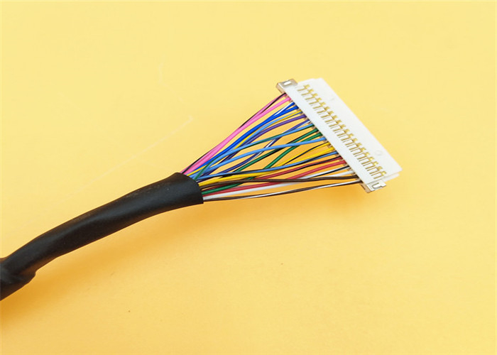 20 cable de la exhibición del Pin  DF19G-20S-1C BLD2-20 1.0m m Lvds 2 a Pin Jst Sh1.0 de las filas 2*10
