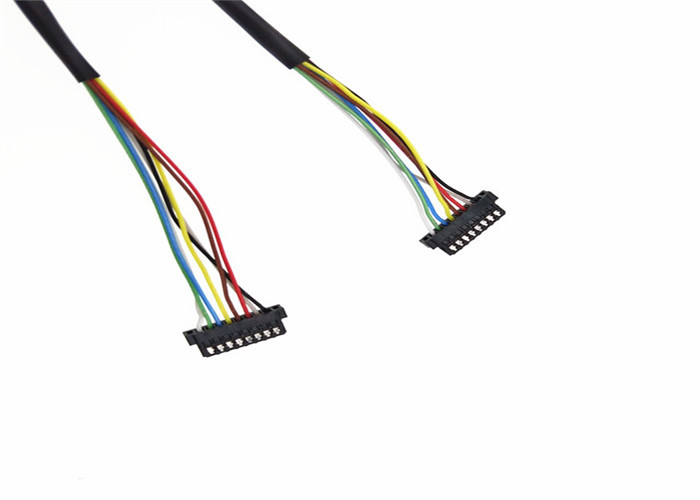 AWG auto del conector UL10064 32 de la echada de la haz de cables 0.8m m de  DF52-8P-0.8C